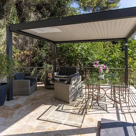 Stunning Seaview White In Beuasoleil With Pool And Garden Beausoleil