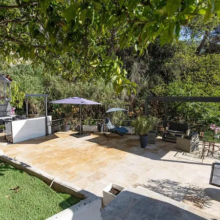 Stunning Seaview White In Beuasoleil With Pool And Garden Beausoleil