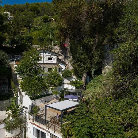 Villa Stunning Seaview White In Beuasoleil With Pool And Garden *