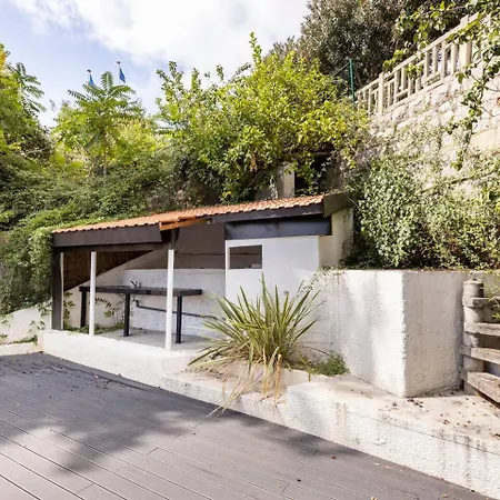 Villa Stunning Seaview White In Beuasoleil With Pool And Garden Beausoleil